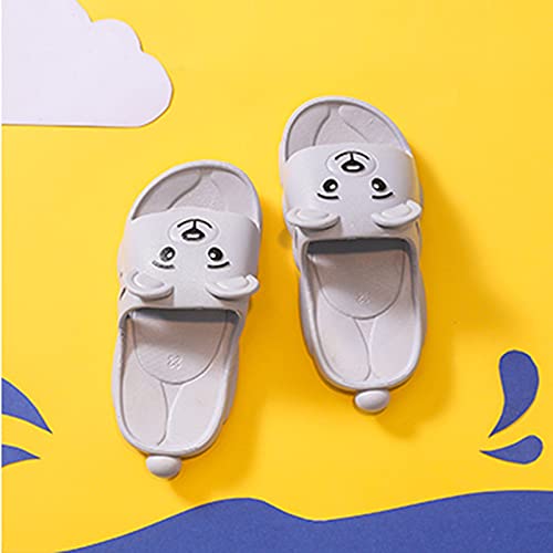 EnJoCho Kids Boys and Girls Slippers Soft Sandals Summer Lightweight Cartoon Bear Non-Slip Water Shoes Children Garden Shoes2