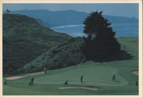 Torrey Pines Golf Course Ocean View Postcard