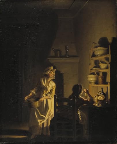 Pintura al óleo Egg Test Pehr Hilleström lienzo de alta definición para comedor