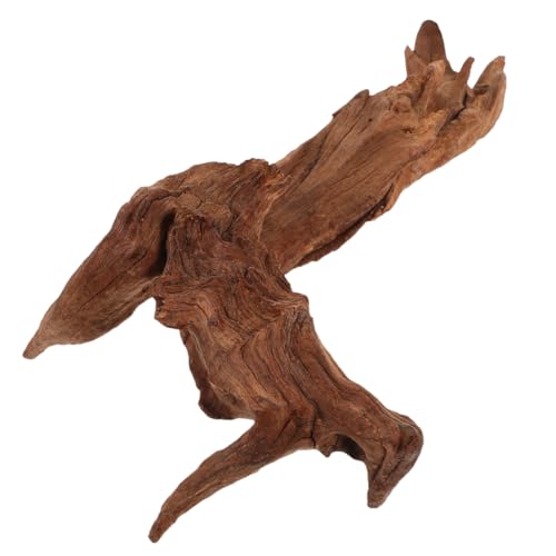 BESTonZON Natürliches Moorkienholz Driftwood - Einzigartige Aquarium Wurzel Deko für Fische & Garnelen - Echtes Naturholz für Terrarium Reptilienbecken Aquascaping Dekoration Zubehör