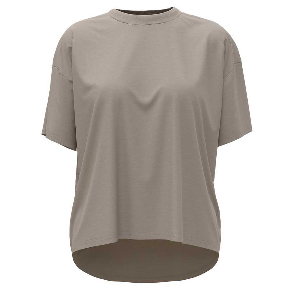 Odlo Women Short Sleeve Running Shirt ACTIVE 365 NATURAL BLEND, silver cloud melange, XL