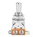 Toggle Switches 3 Way Pickup Selector Easy to Install and Use, for LP Electric Guitar, Metal and Electron, Silver (Silver)