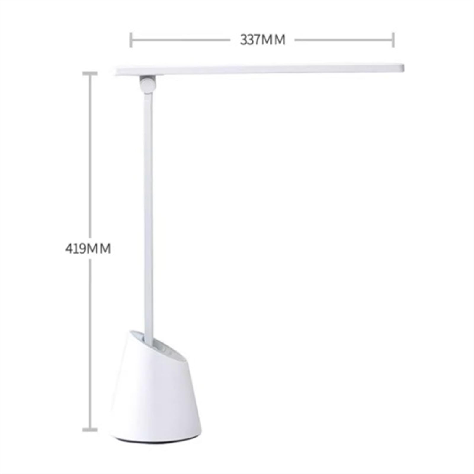 Lampa stołowa Lampa biurkowa LED z portem ładowania USB, ściemniana lampka na biurko ze sterowaniem dotykowym, lampa stołowa z ochroną oczu 4000 K i płynnym przyciemnianiem do domowego biura Lampa do