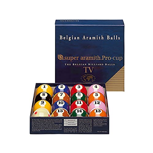 Aramith Super TV Pro Cup Ball Set : billes de billard officiel