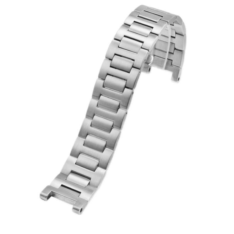 Sangle de Montre en Acier Inoxydable Concave : Réparez votre Pasha W31077U2 Ajustement Net