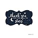 Andaz Press Love You to The Moon and Back Wedding Collection, Fancy Frame Label Stickers, Thank You More Than All The Stars, 36-Pack