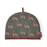Cooksmart Heritage Hare - Copriteiera decorativa in tessuto con design rustico con lepre, mantiene calde le teiere, perfetto per cucina, sala da pranzo o tè pomeridiano, elegante accessorio per la