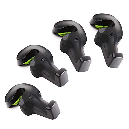 Home-Neat Pack of 4 Car Vehicle Back Seat Hidden Hook, Universal Car Vehicle Back Seat Headrest Hanger Holder Hook for Shopping Bag Purse Cloth Coat Grocery Handbags Grocery Bag