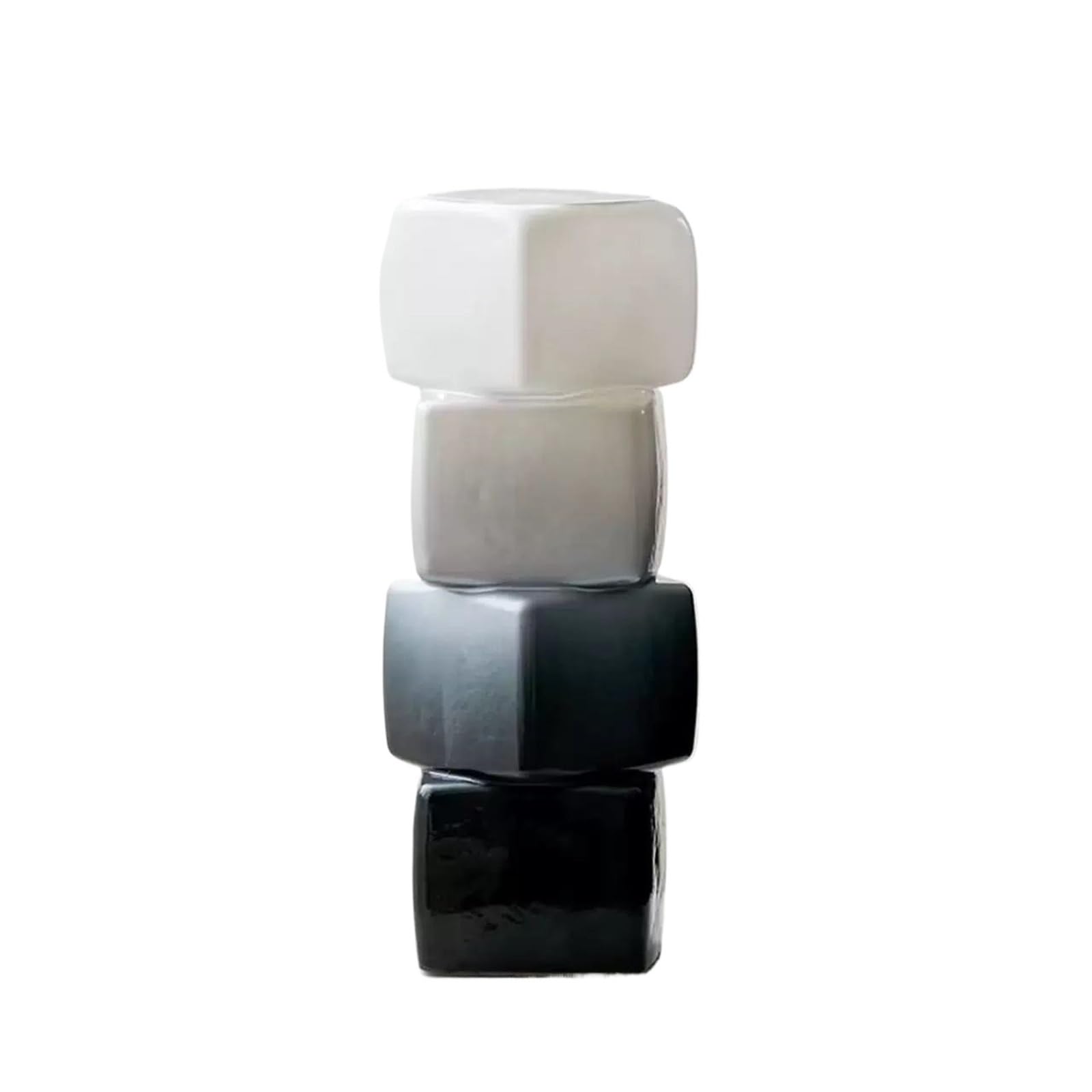 1Pcs Glass Square Vase MoodStabilizing Hydroponic Florist Vessel, Designer Accent for Table Decoration