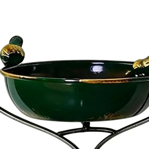 Mangeoire pour oiseaux extérieur en fer pour petits oiseaux - 8