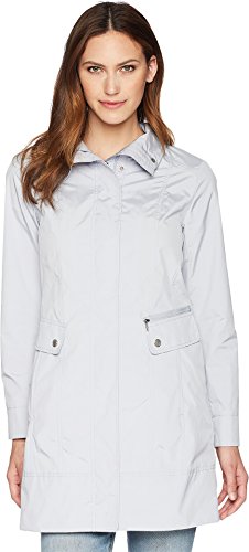 Image of Cole Haan Women's Back Bow Packable Hooded Rain Jacket