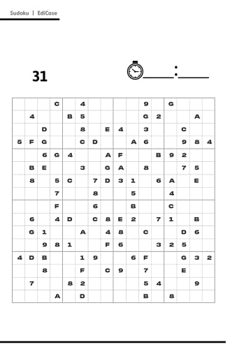 Livro Sudoku - Letras e Números 20: Nível Muito Difícil - O maior passatempo numérico do mundo!