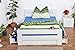Produktbild Einzelbett/Funktionsbett "Easy Premium Line" K6 inkl. 4 Schubladen und 2 Abdeckblenden 140 x 200 cm Buche Vollholz massiv weiß lackiert