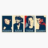 LAD Studio Vote #1 - The Holland Brothers Sticker Bumper Sticker Vinyl Decal 5""