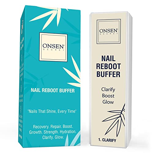 Professional Nail Buffer | Made in USA | Ultimate Shine Nail Buffing Block with 3 Way Buffing Methods, Smooth & Shine After Nail File, Purse Size Manicure Tools for Optimum Nail Care - 1 Pack By Onsen