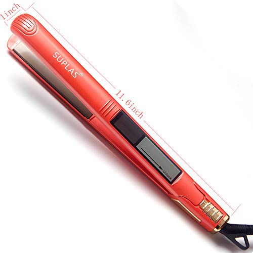 Plancha para cabello con placas ultrafinas de titanio miniatura 3