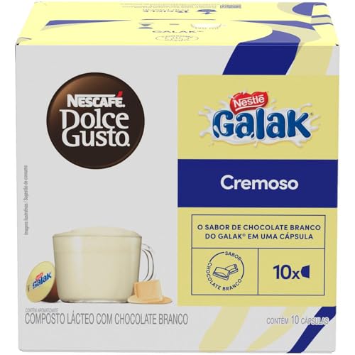 Dolce Gusto Nescafé Achocolatado Em Cápsula Dolce Gusto Galak 10 Cápsulas 180G