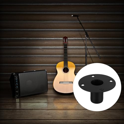 Soporte de altavoz Lurrose resistente para montaje en pared de audio 4