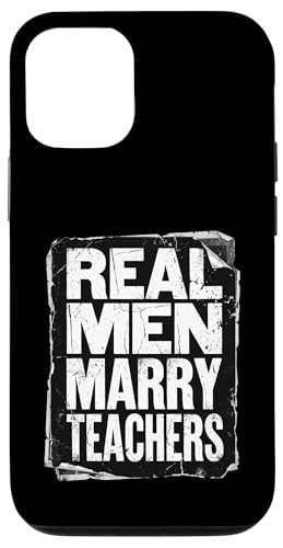 Real Men Marry Teachers �ʔ�������p���p�O���t�B�b�N �X�}�z�P�[�X iPhone 12/12 Pro �p