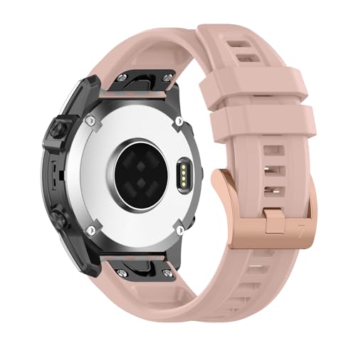 RosMank 20mm Quickfit �E�H�b�`�o���h Garmin Fenix 8 AMOLED 43mm/7S Pro/7S/6S Pro/6S/5S/5S Plus �Ή��AApproach S70 42mm/Instinct 2S/Descent