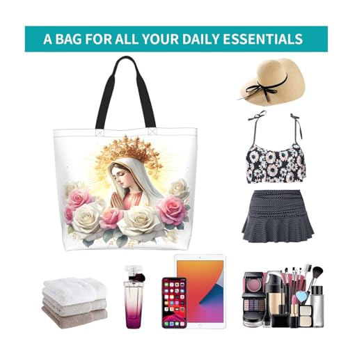 Bolso tote para mujer Our Lady of Guadalupe miniatura 7