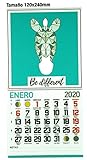 Hecho por AimanGZ en España Aiman GZ - Calendario magnetico Be Different 12 X 24 cm.