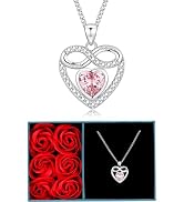 WOSTU Sterling Silver Birthstone Charm - For Bracelets, With Cubic Zirconia, Gift For Women - View #10