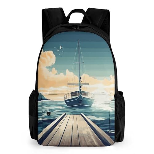 Mochila casual para senderismo liviana unisex