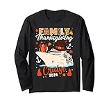 Matching Vacation Autumn Family Thanksgiving Cruise 2026 Long Sleeve T-Shirt