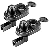 35400-S5A-013 Door Jamb Switch 2 Pcs Black Doors Switchs Assembly Car Automotive Door Light Switch Compatible with Honda CR-V Accord Civic Pilot Odyssey Ridgeline Crosstour Element Acura TSX
