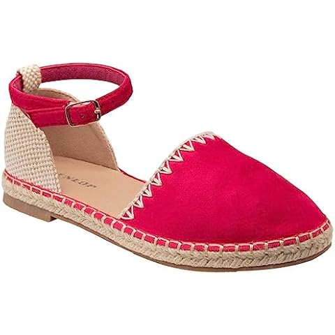 Espadrilles compensées Dunlop fuchsia Cover