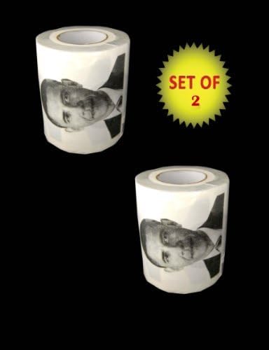 OBAMA PRANK GAG TOILET PAPER (SET OF 2)