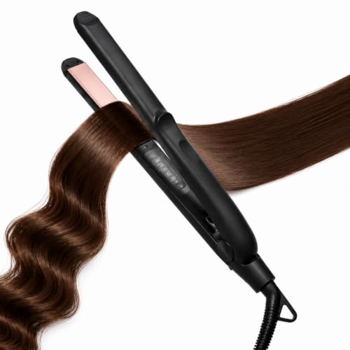 Plancha de Pelo de Titanio Ajustable 80-230°C miniatura 1