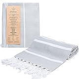 Mebien touche de la nature Turkish Towels Beach Towels Oversized (35”x67”) Beach Towels for Adults Q