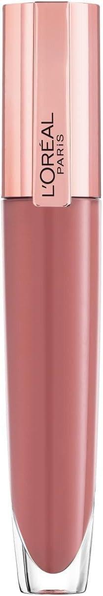 Paradise Glow Balm-in-Gloss – Plumping Lip Gloss with Hyaluronic Acid & Collagen, Lightweight, non-sticky with intense hydration – Non-Sticky, Nourishing Formula, 412 Heighten