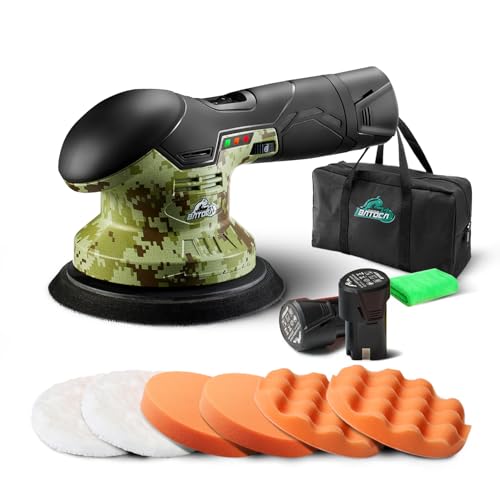 BATOCA S3 �[�d���_�u���A�N�V�����|���b�V���[ 150mm �R�[�h���X 6�i�ϑ� 2500-5000RPM 12V 2.0Ah�o�b�e���[2���� (S3/S5/S6����) �ԗp�����@ �h���P�A�E�w�b�h���C�g�����E�ׂ�������� ���[�P�[�X�E���{�����