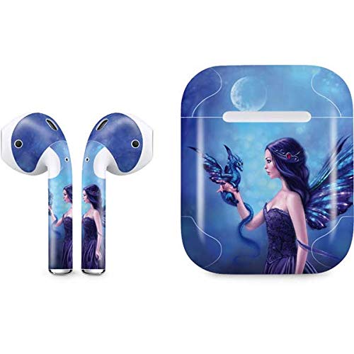 Skinit Decal Audio Skin Compatible with Apple AirPods with Lightning Charging Case - Tate and Co. Iridescent Design