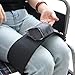 Wheelchair Thigh Strap Leg Strap for Wheelchair Keeping Legs Together Wide Elastic Leg Support Strap for Wheelchair Users Elderly Dementia Paralysis Parkinson's Legs Spasm