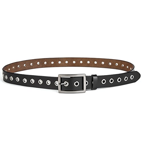 Leather Belt for Women Girls Waist Belt Alloy Buckle 1.1 Inches Width Adjustable4
