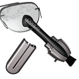 Peeps Glasses Cleaner - for Eyeglasses, Reading Glasses, and More - Lens Cleaner with Carbon Microfiber Tech-Electroplated Silver-1 Count (Pack of 1)