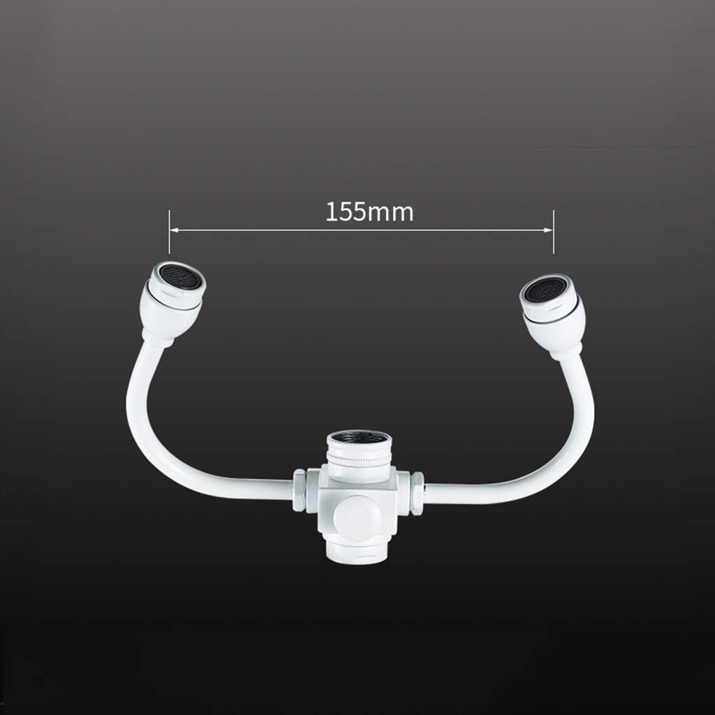 Lavaojos con Manguera Ajustable, Estación Lavaojos De Emergencia, Ducha De Seguridad De Cobre con Descarga Manual para Uso Industrial Y De Laboratorio.,Style 4
