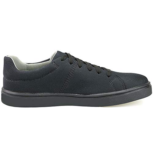Kit Sapatenis Casual Neway SW Masculino Preto + Azul + 1 Cinto + 1 Chinelo Neway + 1 Carteira Tamanh