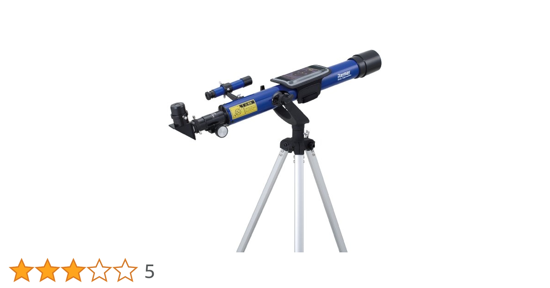 天体望遠鏡 RXA173 星座 星 理科研究 新品同様 天体望遠鏡 レイメイRXA173 コンパクト：星どこナビ対応