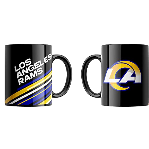 Great Branding Los Angeles Rams NFL Classic Mug (330 ml) Stripes Tasse - Stk