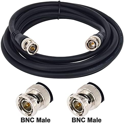 Kaunosta BNC Male to BNC Male 4K HD SDI Cable for BMCC Video Camera Monitor Recorder (3)