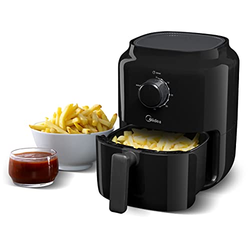 Fritadeira Air Fryer Sem Óleo Midea Preta 3,0L 220V