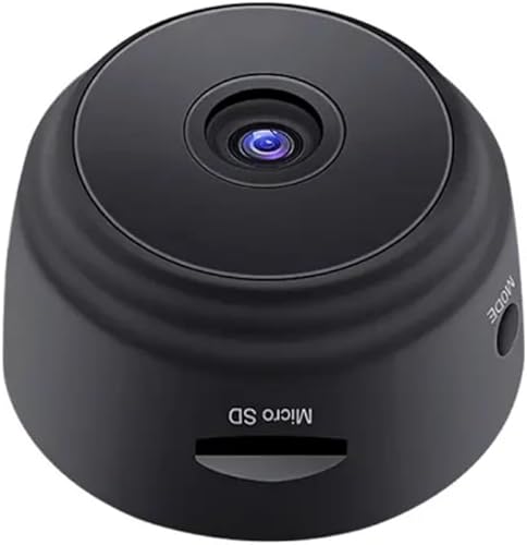 Miniatura 6 de Mini cámara de seguridad espía de 360 grados, alimentada por USB, negro