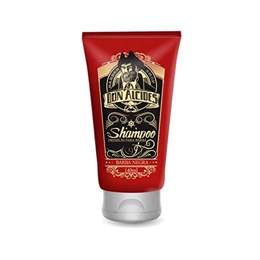 Shampoo para Barba Don Alcides Barba Negra - 140ml
