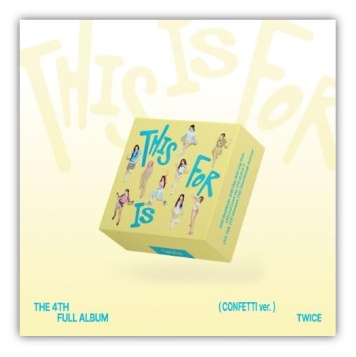 Amazon.co.jp: [ CONFETTI ver. ] TWICE - 4TH FULL ALBUM [ THIS IS