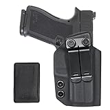 Kydex IWB Holster with Comfort Foam Pad Wedge Kit for PSA Dagger Micro Red Dot Optics Cut Ready Inside The Waistband Appendix Concealed Carry